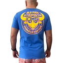 Old Man Strength Original Range - Classic Royal Blue T-Shirt