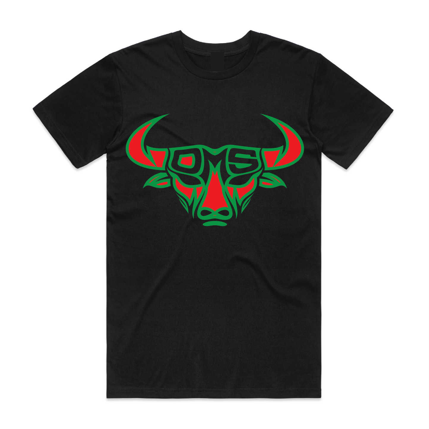 Old Man Strength Standard Range - Red & Green T-Shirt