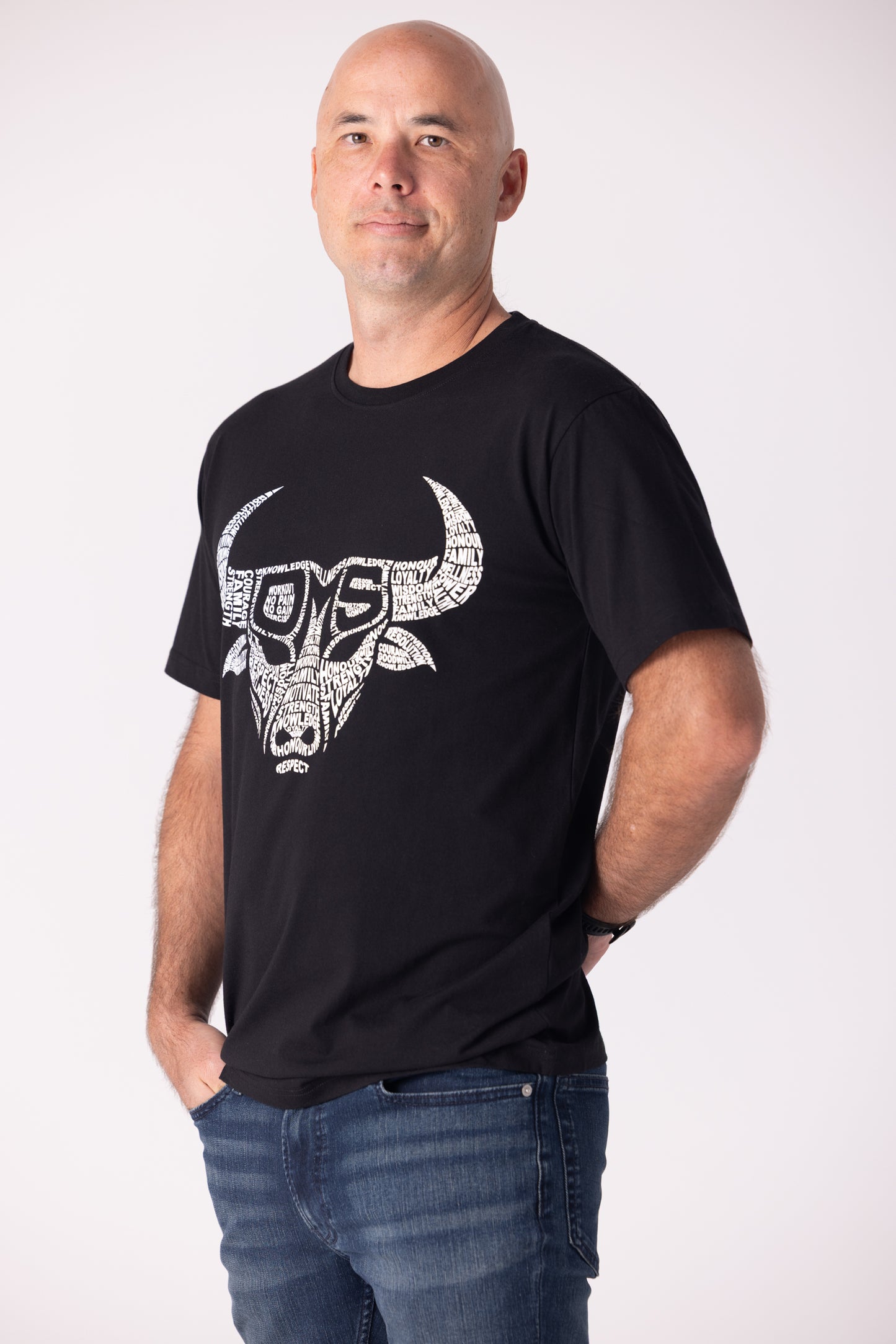 Old Man Strength Original Range - Words T-Shirt