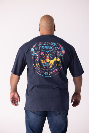 Old Man Strength Original Range - Squid Navy T-Shirt