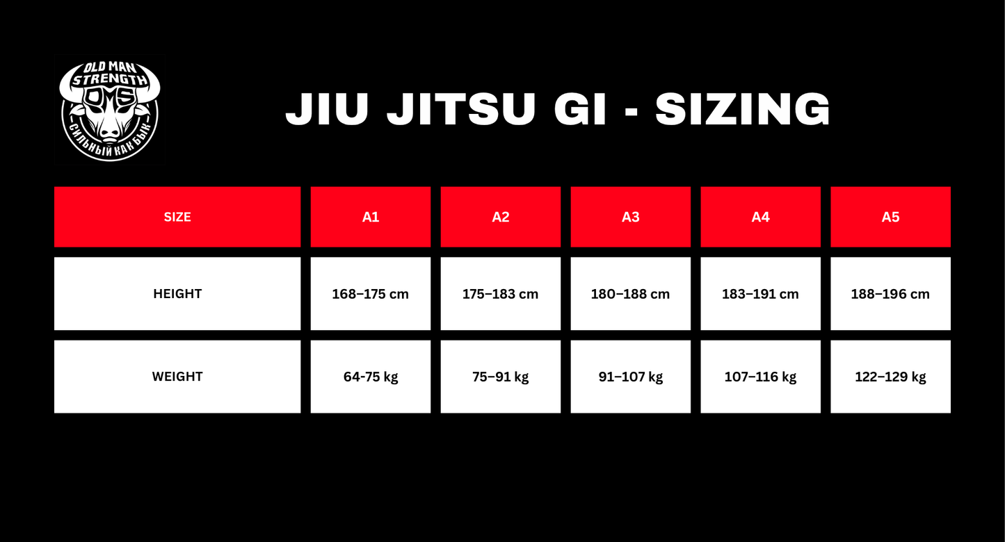 Set The Standard - Old Man Strength Gi (PREORDER)