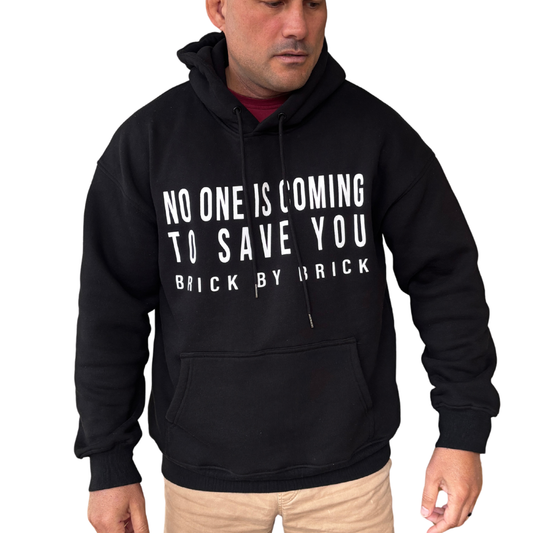 Old Man Strength Original Range Hoodie - Brick