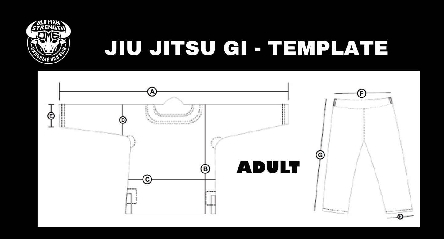 Set The Standard - Old Man Strength Gi (PREORDER)