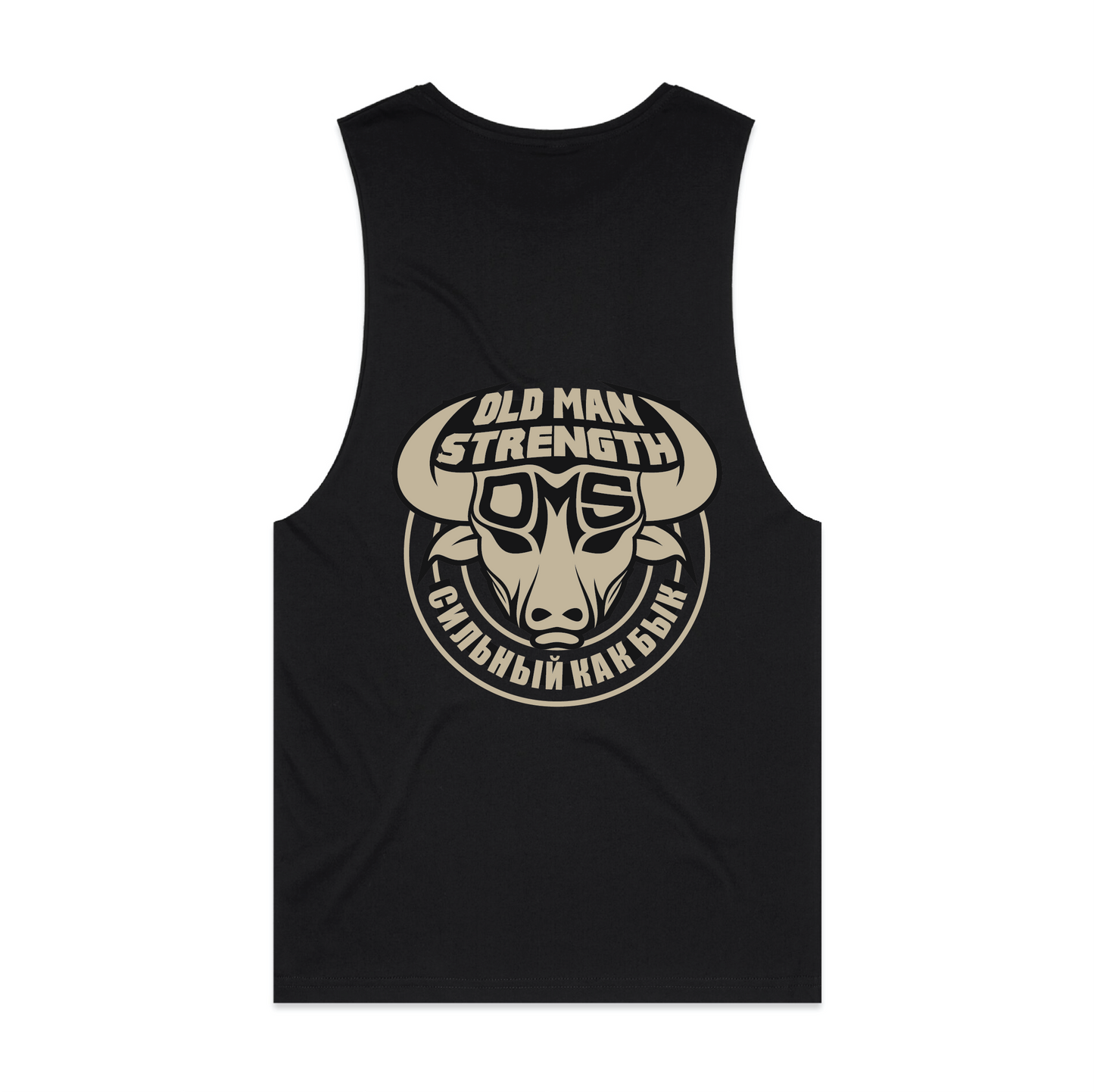 Old Man Strength Original Range Muscle Tank Top - Classic