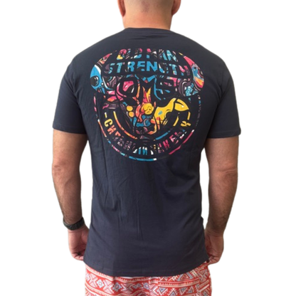 Old Man Strength Original Range - Squid Navy T-Shirt