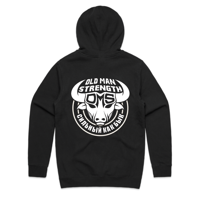 Old Man Strength Original Range Hoodie - Brick