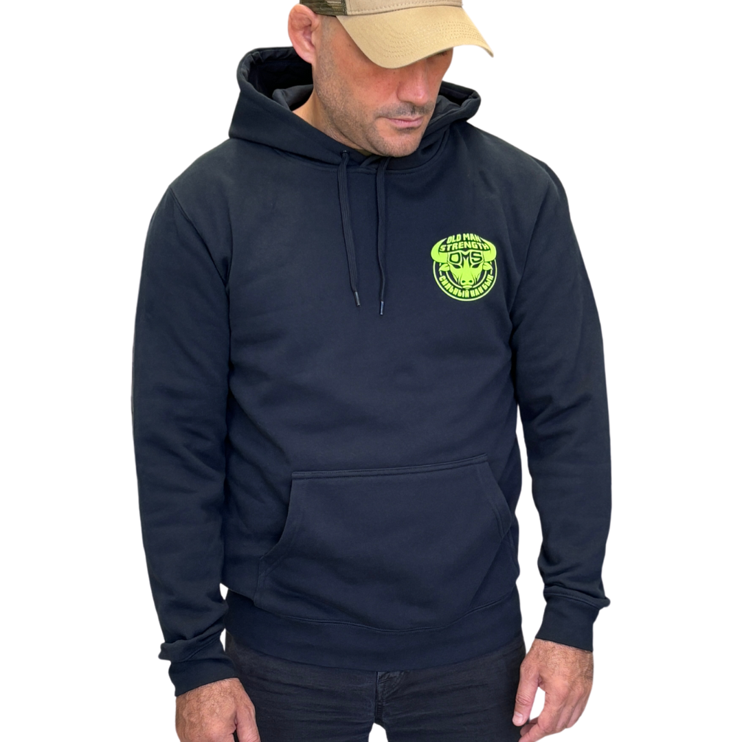 Old Man Strength Original Range Hoodie - Dominating