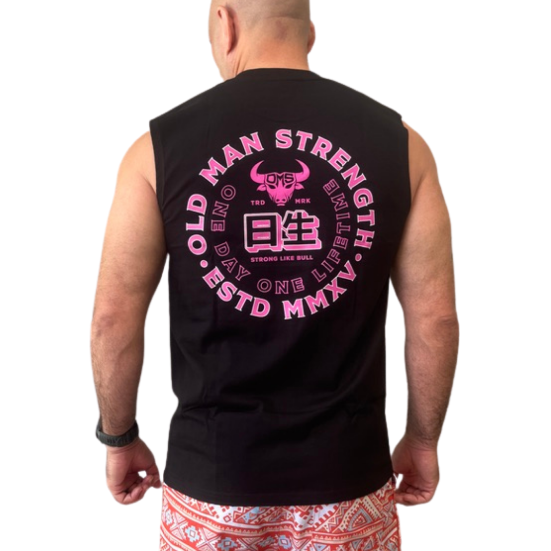 Old Man Strength Original Range Classic Tank Top - Hanlon Black