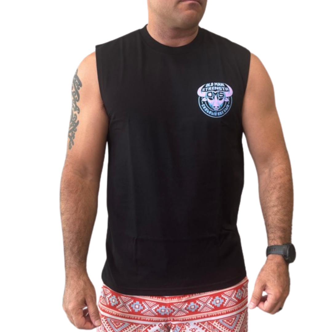 Old Man Strength Original Range Classic Tank Top - Legacy Black