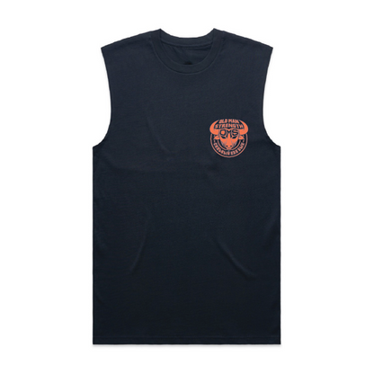 Old Man Strength Original Range Classic Tank Top - No Wishing Navy