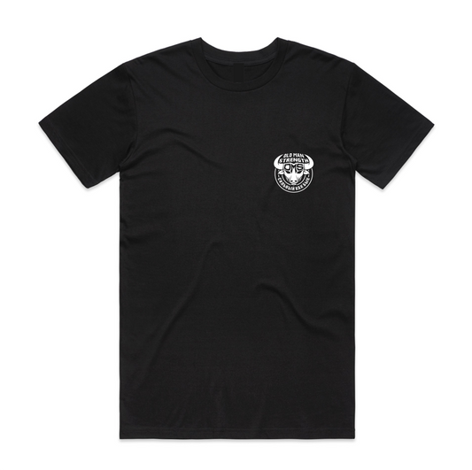 Old Man Strength T-shirt - Bones